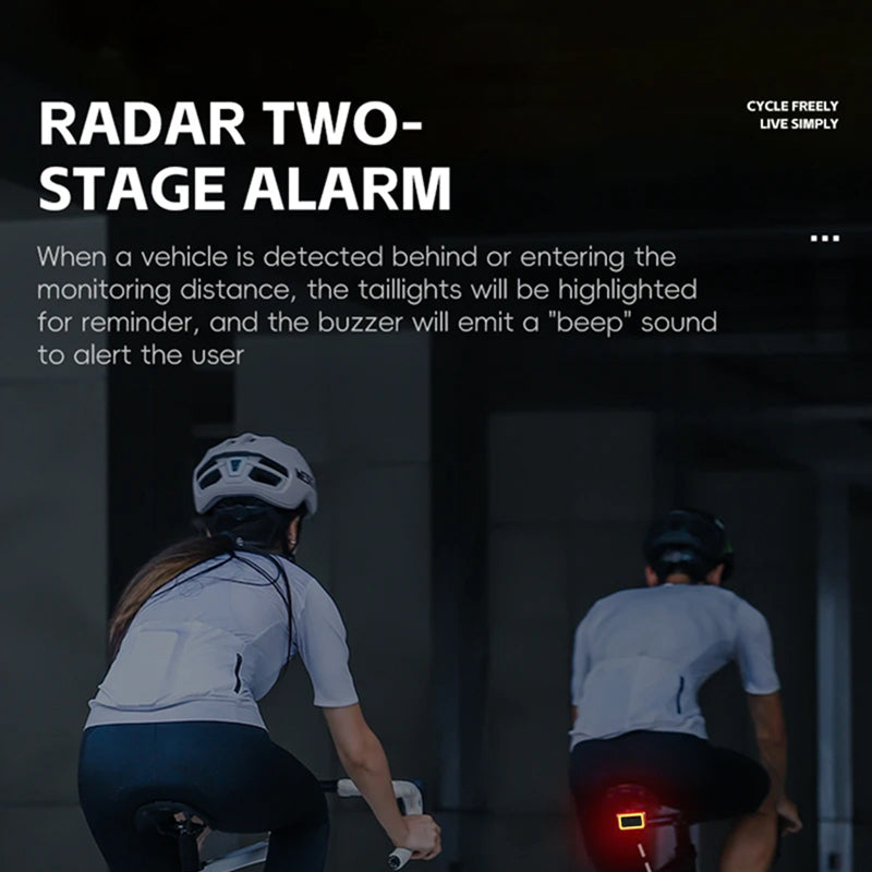 Velorayx Bike Radar & Smart COB Taillight