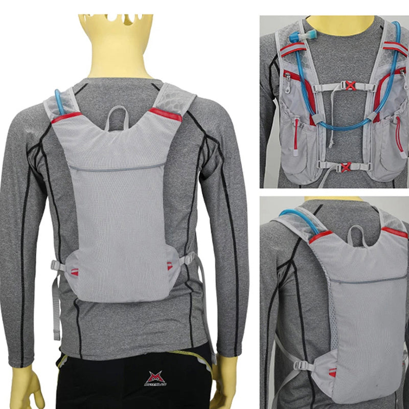 VestRiux 5L Running Hydration Vest with 2L Reservoir & Soft Flasks