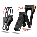 ViosChain High-Security Folding Combination Bike Lock UK