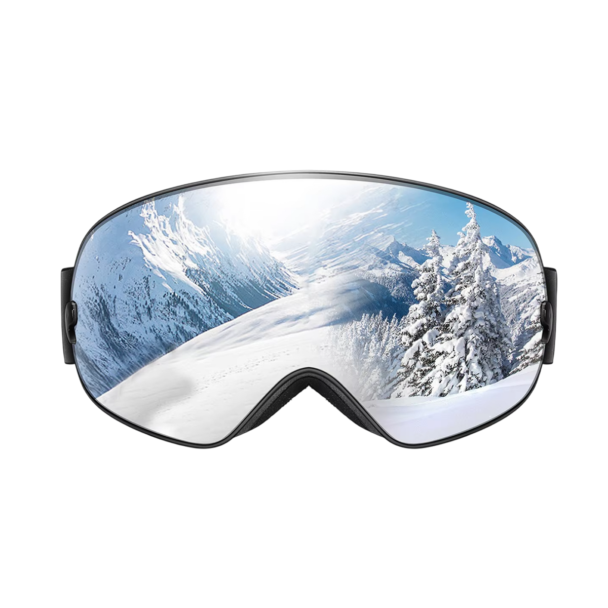 VisoSlax OTG Ski & Snowboard Goggles | Anti-Fog Dual Lens