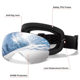 VisoSlax OTG Ski & Snowboard Goggles | Anti-Fog Dual Lens