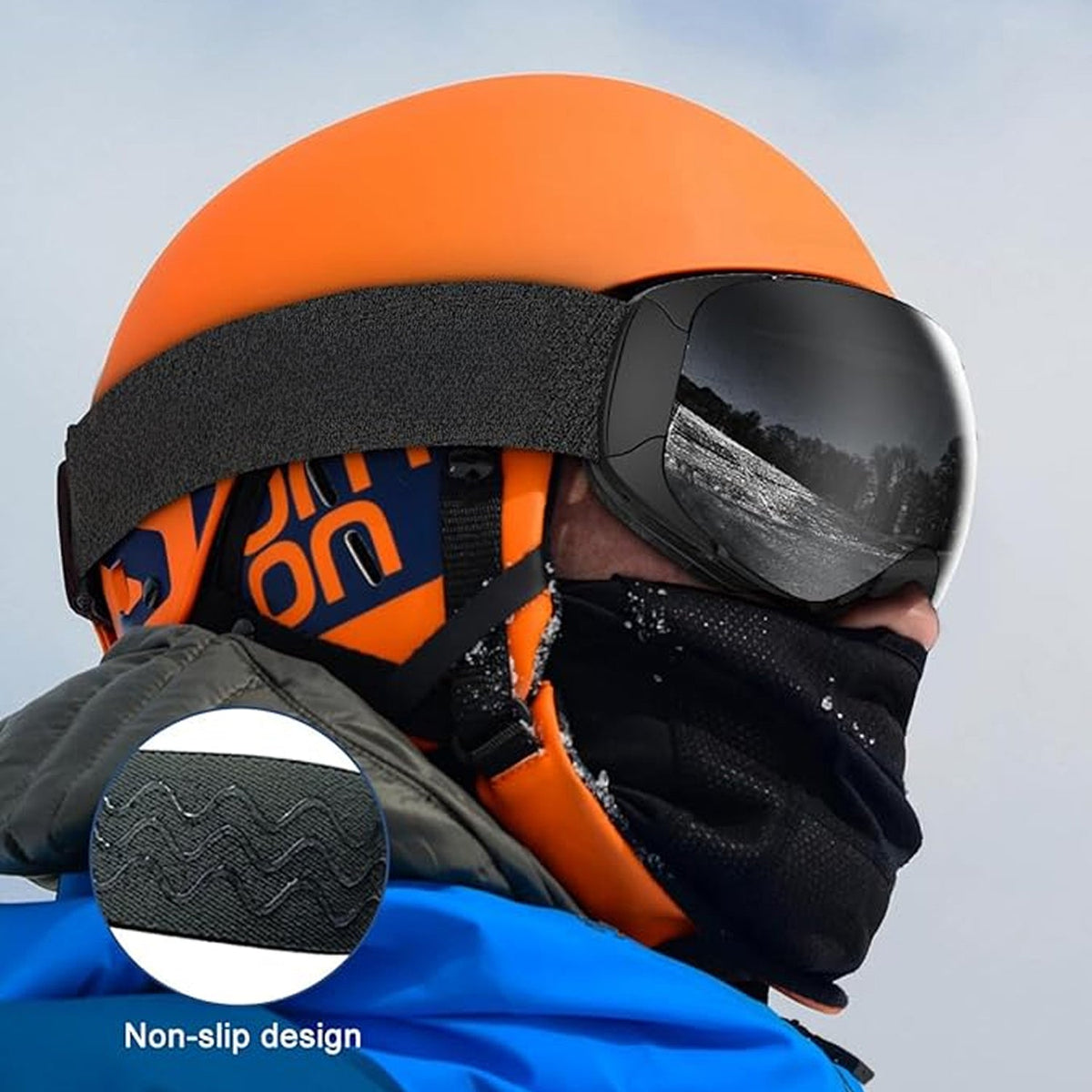 VisoSlax OTG Ski & Snowboard Goggles | Anti-Fog Dual Lens