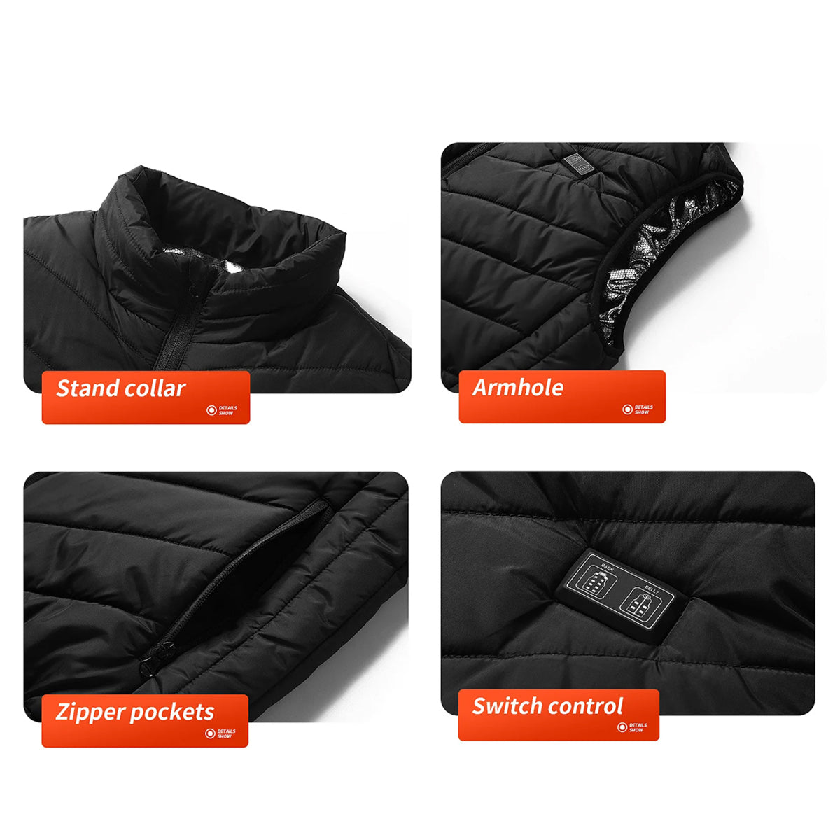 VoltLaye Heated Gilet | 21-Zone Electric Body Warmer for Men & Women