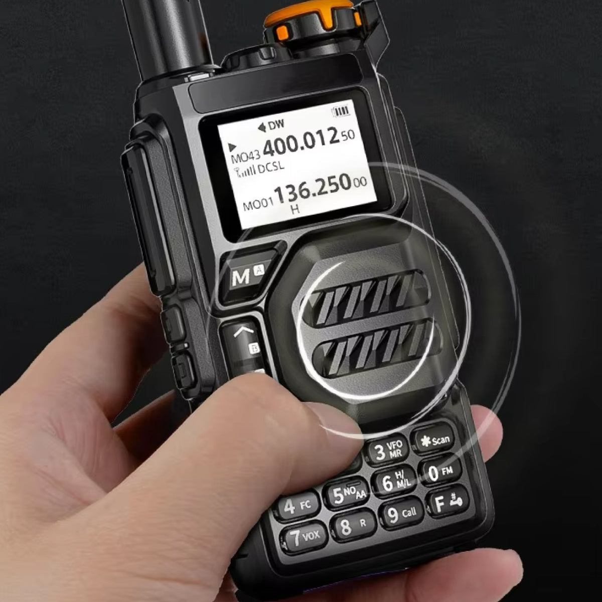 VoxiLeap Dual-Band GMRS Radios 4W Two-Way Walkie Talkies