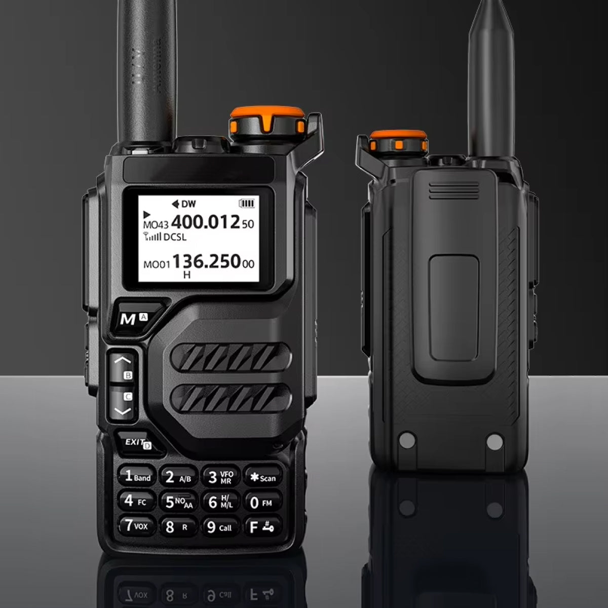 VoxiLeap Dual-Band GMRS Radios 4W Two-Way Walkie Talkies
