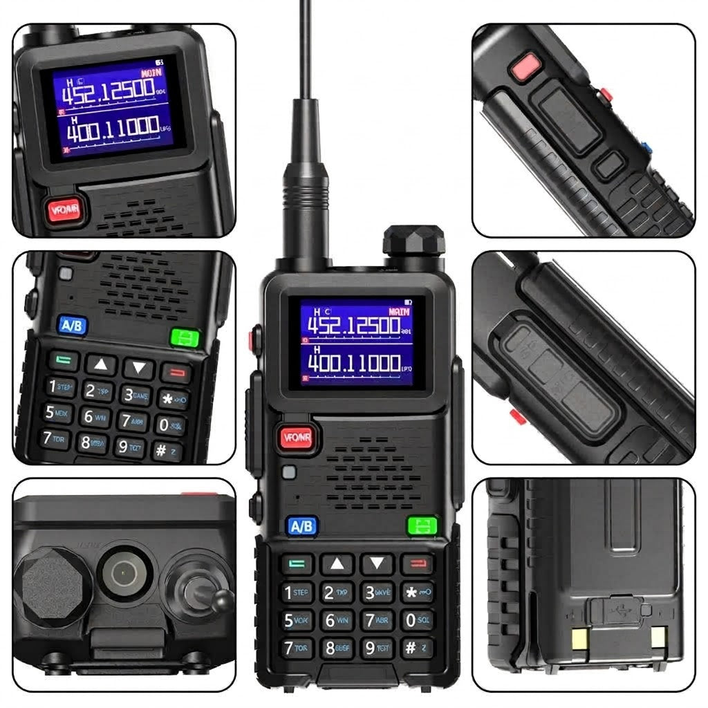 WavieRun Multi-Band Emergency Walkie Talkie & Two-Way Radio UK