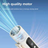 WindyonGo Mini Handheld Fan with Ice Ceramic Cooling Plate