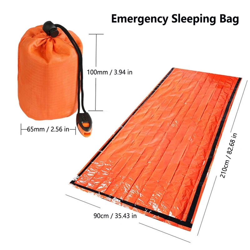 WrapNaxie Thermal Emergency Sleeping Bag & Bivy Sack UK