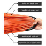 WrapNaxie Thermal Emergency Sleeping Bag & Bivy Sack UK