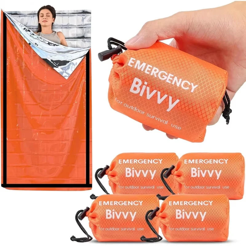 WrapNaxie Thermal Emergency Sleeping Bag & Bivy Sack UK