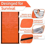 WrapNaxie Thermal Emergency Sleeping Bag & Bivy Sack UK
