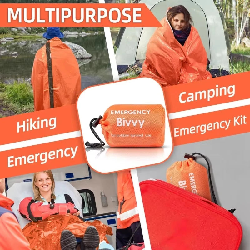 WrapNaxie Thermal Emergency Sleeping Bag & Bivy Sack UK