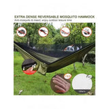 ZenSlopa Double Camping Hammock with Pop-Up Mosquito Net